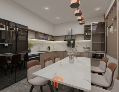 Nội Thất Nhà Phố 70m2 Thủ Đức