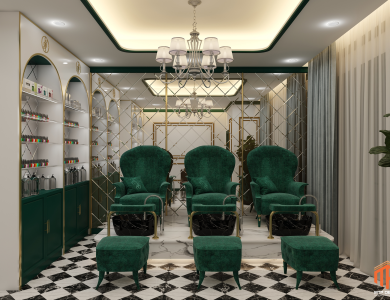 mẫu Thiết kế tiệm spa đẹp 