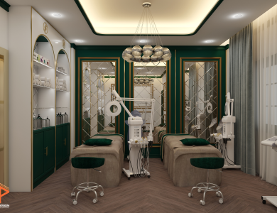 mẫu Thiết kế tiệm spa đẹp 
