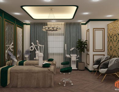 mẫu Thiết kế tiệm spa đẹp 