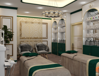 mẫu Thiết kế tiệm spa đẹp 