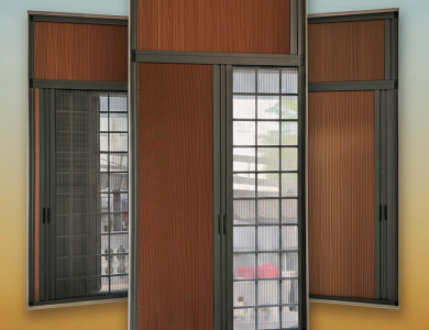 Cửa lưới 3 trong 1