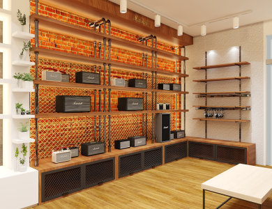 Thiết Kế Show Room Audio Store