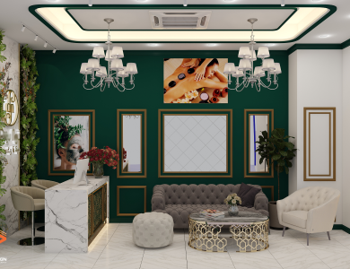 mẫu Thiết kế tiệm spa đẹp 