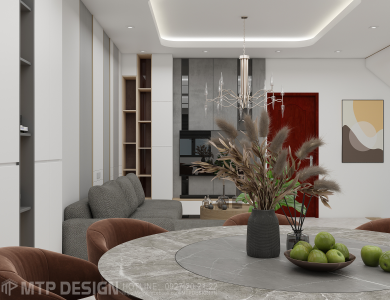 Mẫu thiết kế hoàn thiện nhà phố 3 phòng ngủ đẹp
