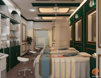 mẫu Thiết kế tiệm spa đẹp 