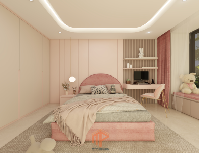 Modern Luxury với bảng màu hồng be thanh lịch