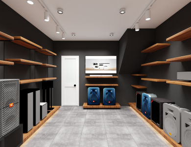 Thiết Kế Show Room Audio Store