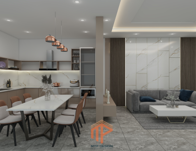 Nội Thất Nhà Phố 70m2 Thủ Đức