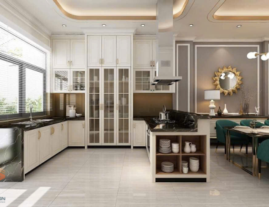 Mẫu Nội Thất Nhà Phố Tân Cổ Điển Đẹp 2025