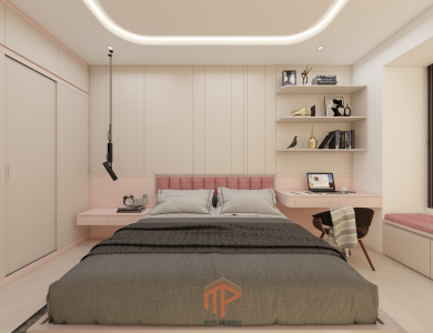 Modern Luxury với bảng màu hồng be thanh lịch