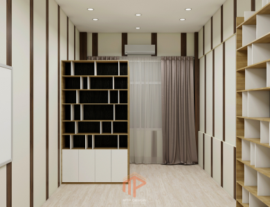 Thiết kế thi công nội thất phòng họp, văn phòng khoa trường CĐ Kỹ Nghệ 2