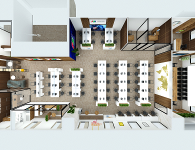 Thiết Kế Nội Thất Công Ty FSI 
