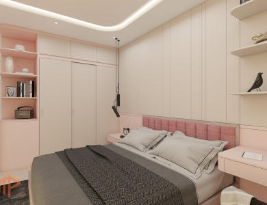 Modern Luxury với bảng màu hồng be thanh lịch