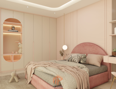 Modern Luxury với bảng màu hồng be thanh lịch