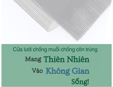 Cửa Lưới Chống Muỗi