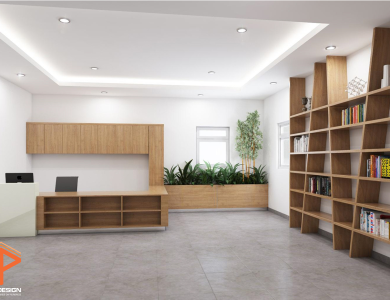 Thiết Kế Nội Thất Thư Viện Trường Cao Đẳng Kỹ Nghệ II