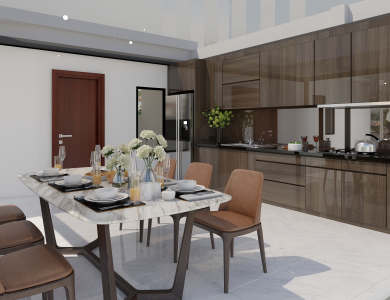 Thiết Kế Nội Thất Nhà Phố C.Vy Thủ Đức