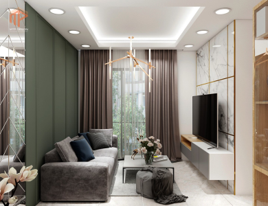 Thiết Kế Thi Công Căn Hộ Chung Cư Hà Đô 