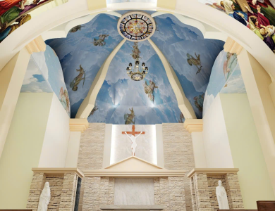 DECOR TRẦN GIÁO XỨ LỢI HÀ