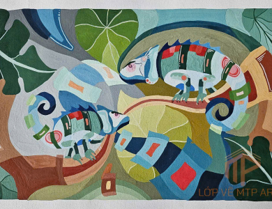 lớp vẽ năng khiếu, luyện thi ĐH MTP ART