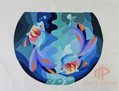 lớp vẽ năng khiếu, luyện thi ĐH MTP ART