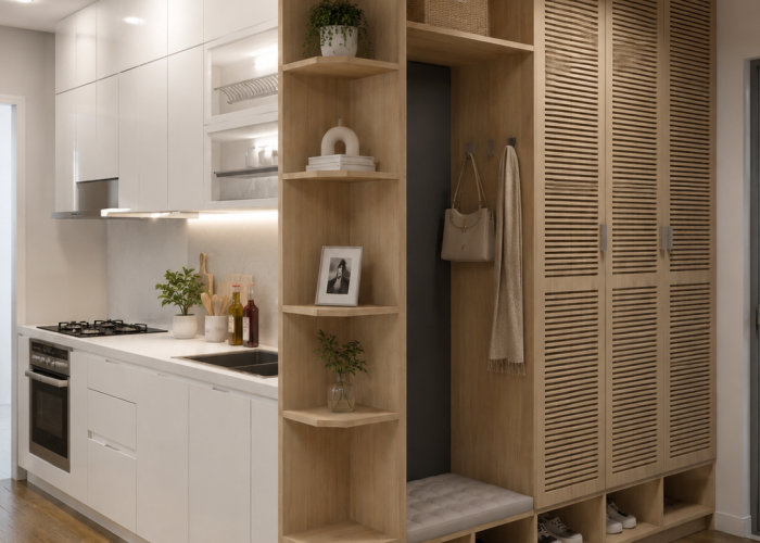 Tủ giày - Tủ quần áo kết hợp đa năng