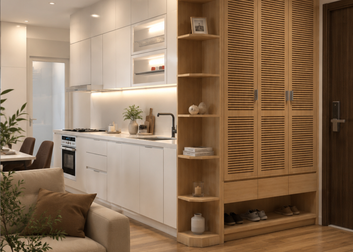 Tủ giày - Tủ quần áo kết hợp đa năng