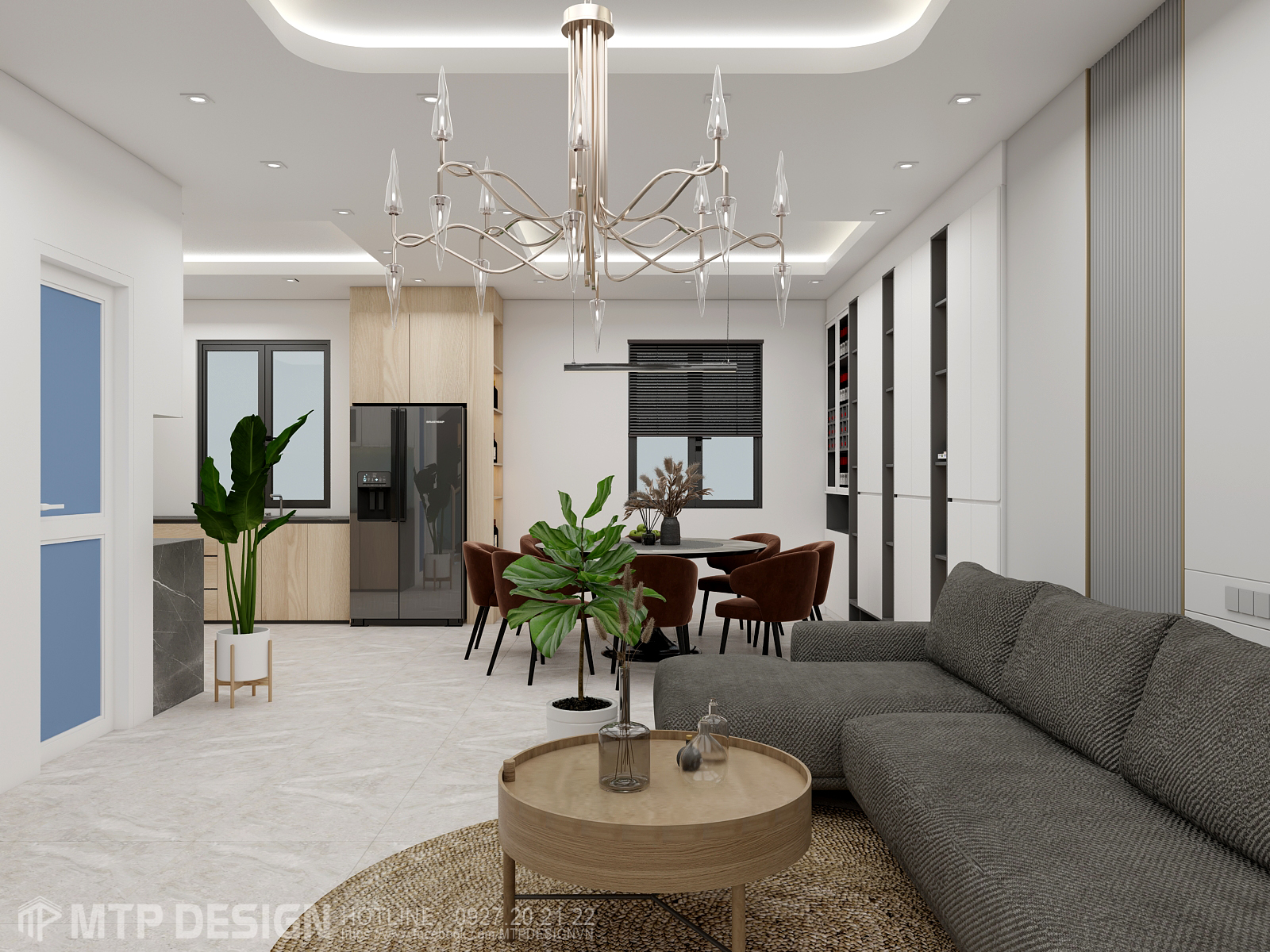 Thiết Kế Nội Thất Nhà Phố Đẹp Ở Thủ Đức