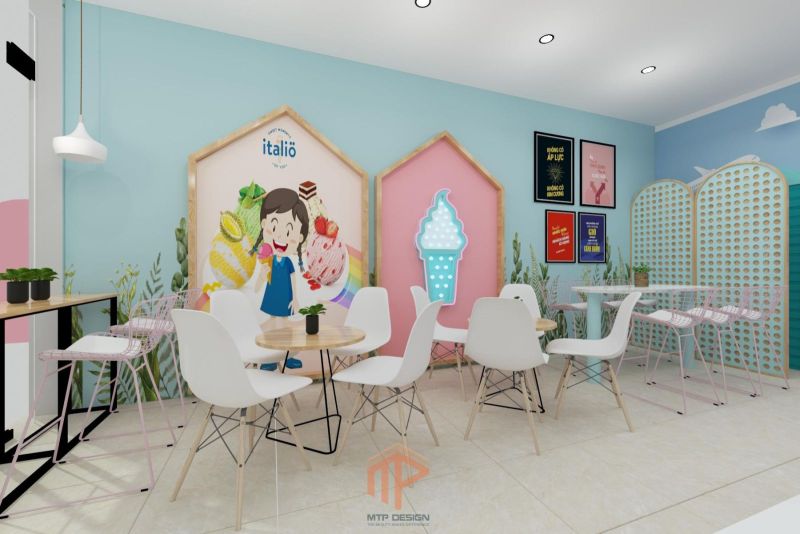 Thiết kế thi công quán coffee – trà sữa trọn gói chỉ từ 50 triệu