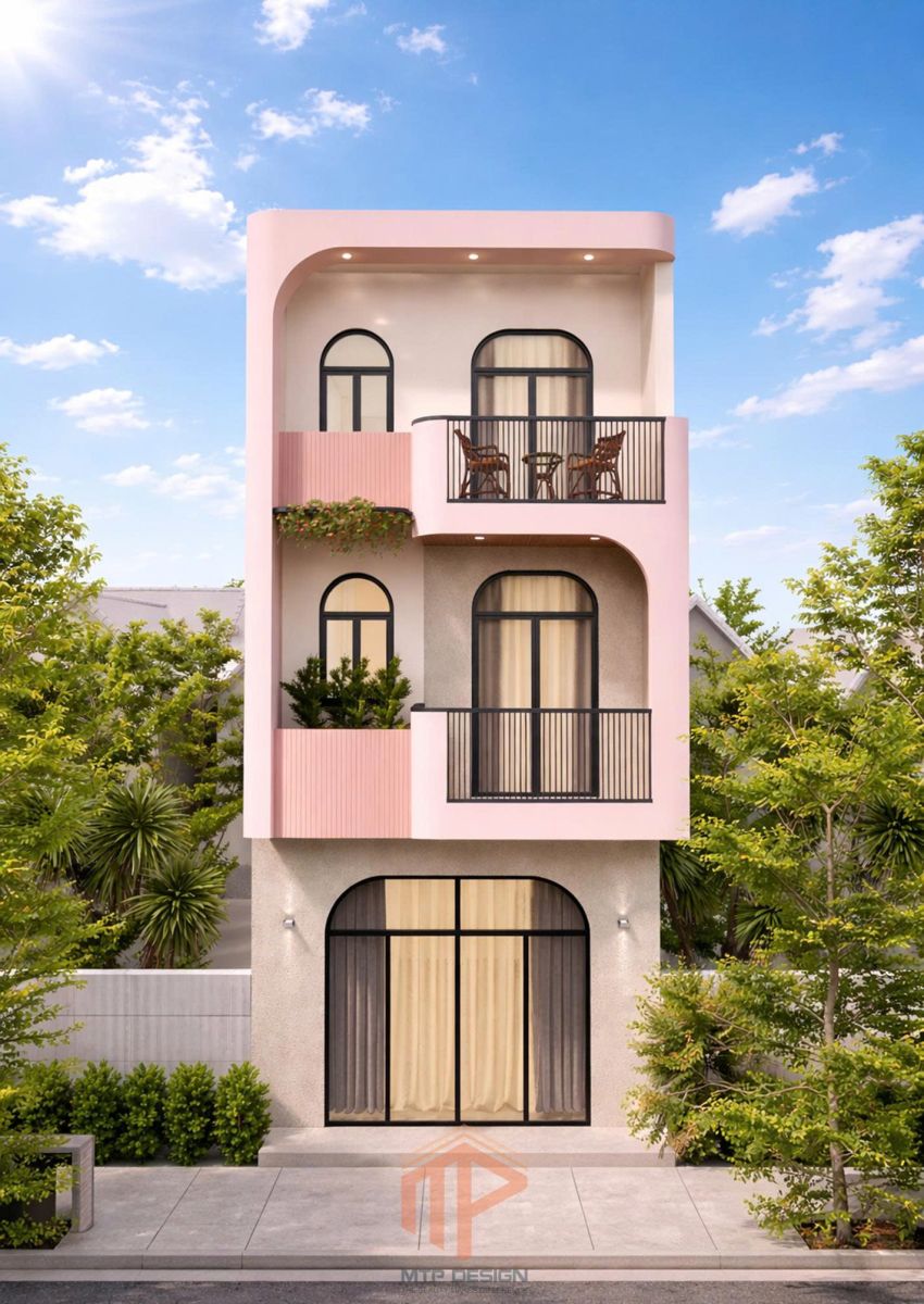 Nhà phố 1 trệt 2 lầu 80m2