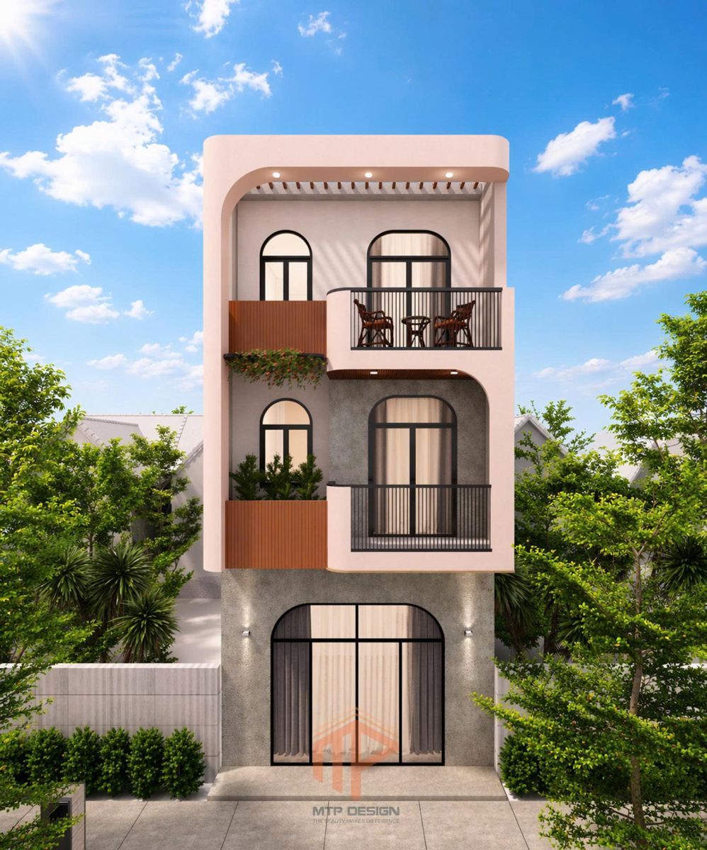 Nhà phố 1 trệt 2 lầu 80m2